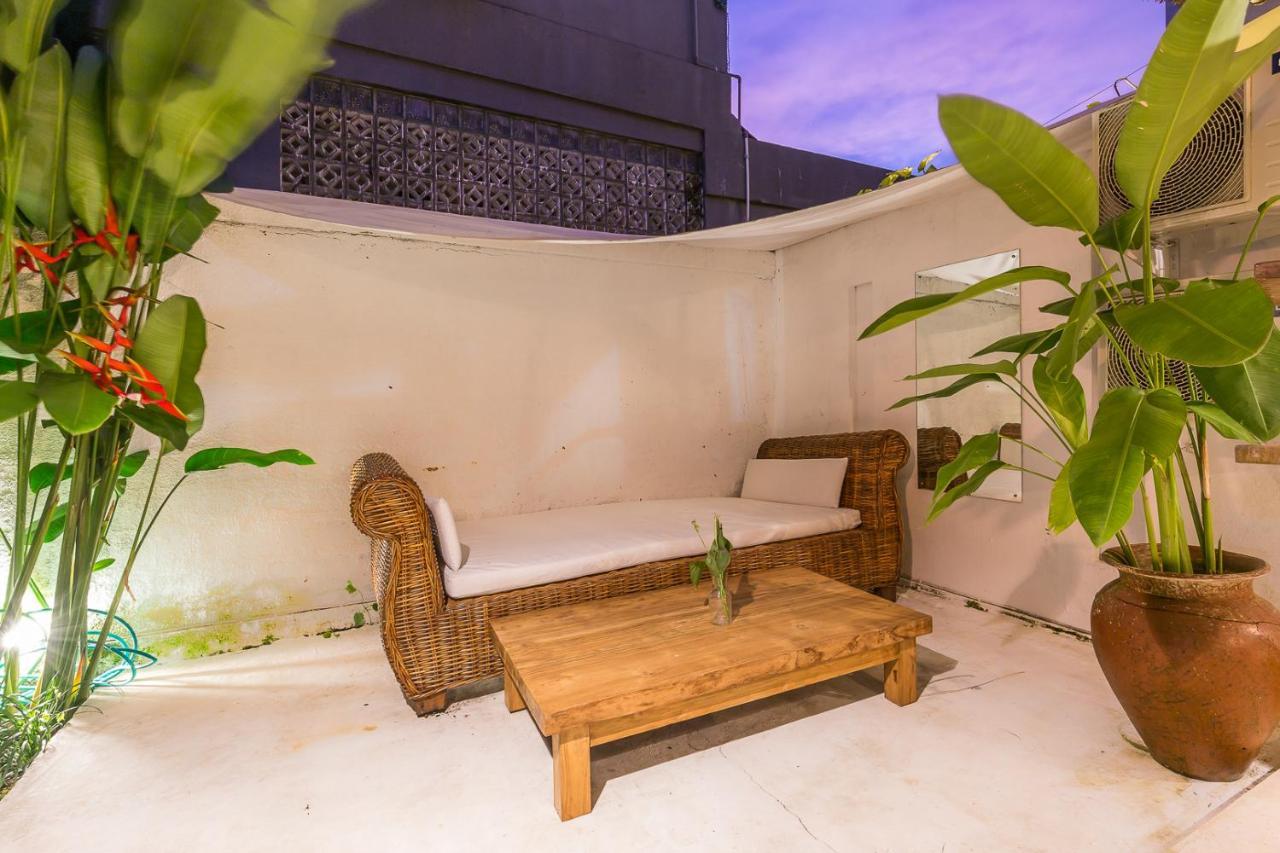 Eco Bamboo Bungalow 3 Villa Canggu  Bagian luar foto